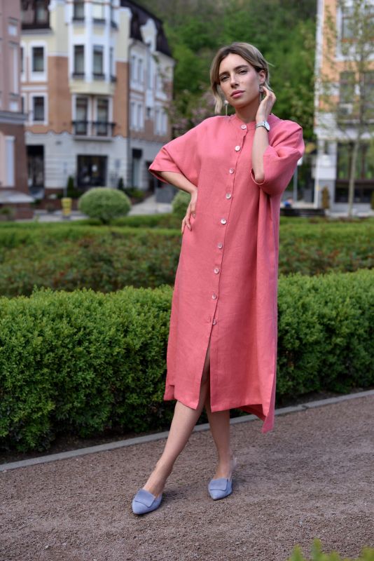 Сукня-сорочка у стилі "кімоно"